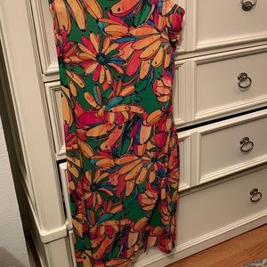 Farm Rio Getaway Midi Skirt